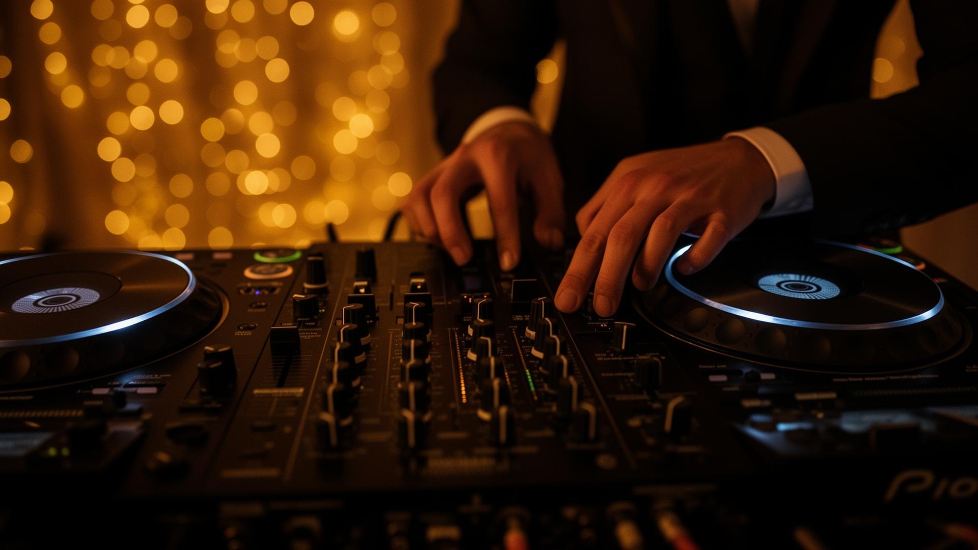 Régie Pioneer CDJ-3000 · DJM-A9 et sono RCF installées pour un mariage à Apt